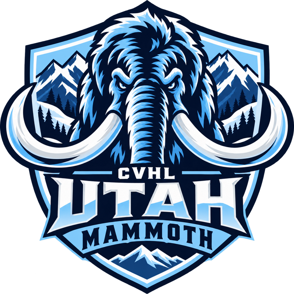 CVHL Utah Mammoth crest
